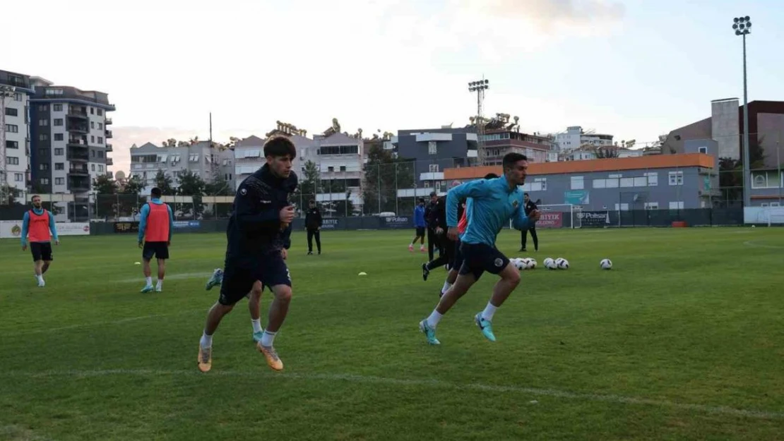 Alanyaspor, kupa maçı hazırlıklarına başladı