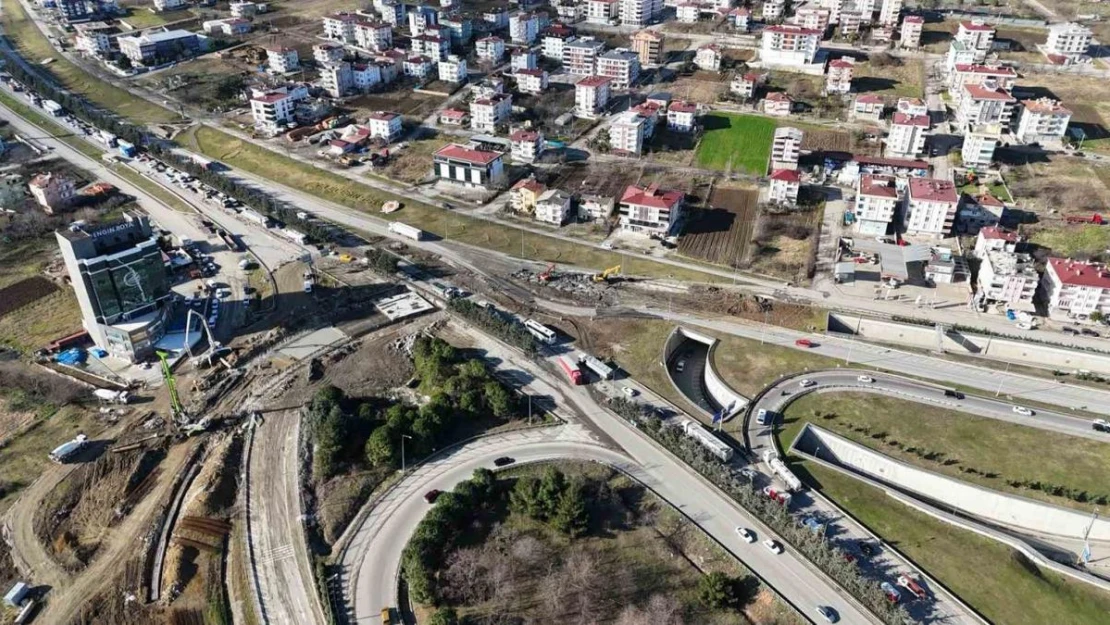 Anadolu'nun Karadeniz'e bağlandığı kavşakta hummalı çalışma