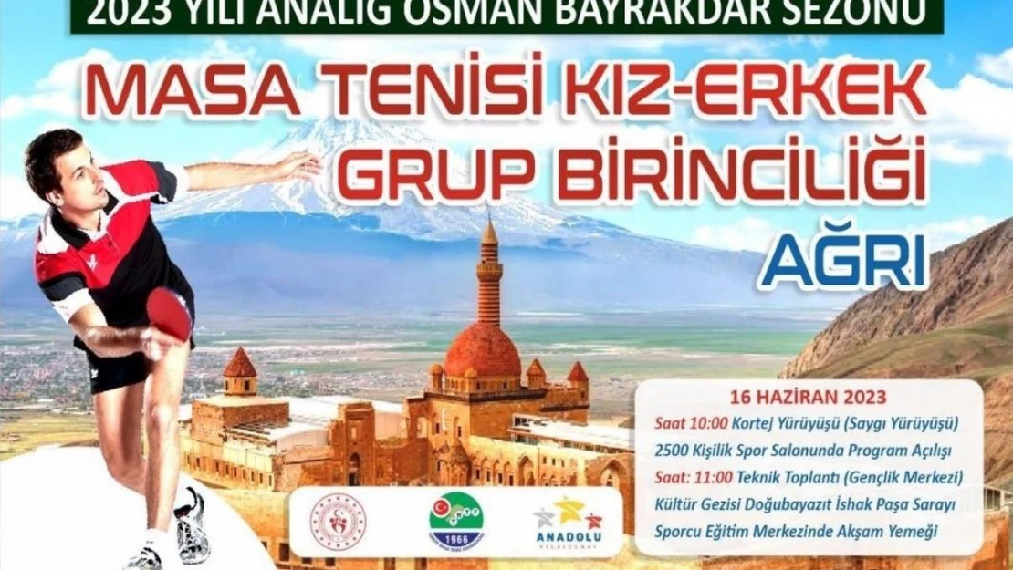 ANALİG Grup Müsabakaları Ağrı'da yapılacak