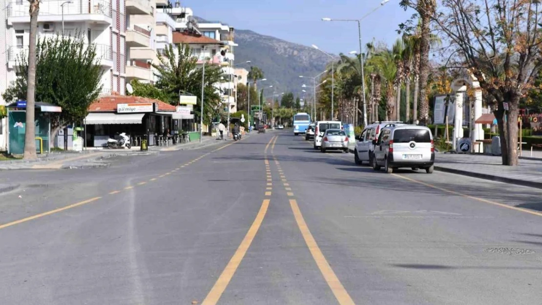 Anamur'da iskele yolu yenilendi