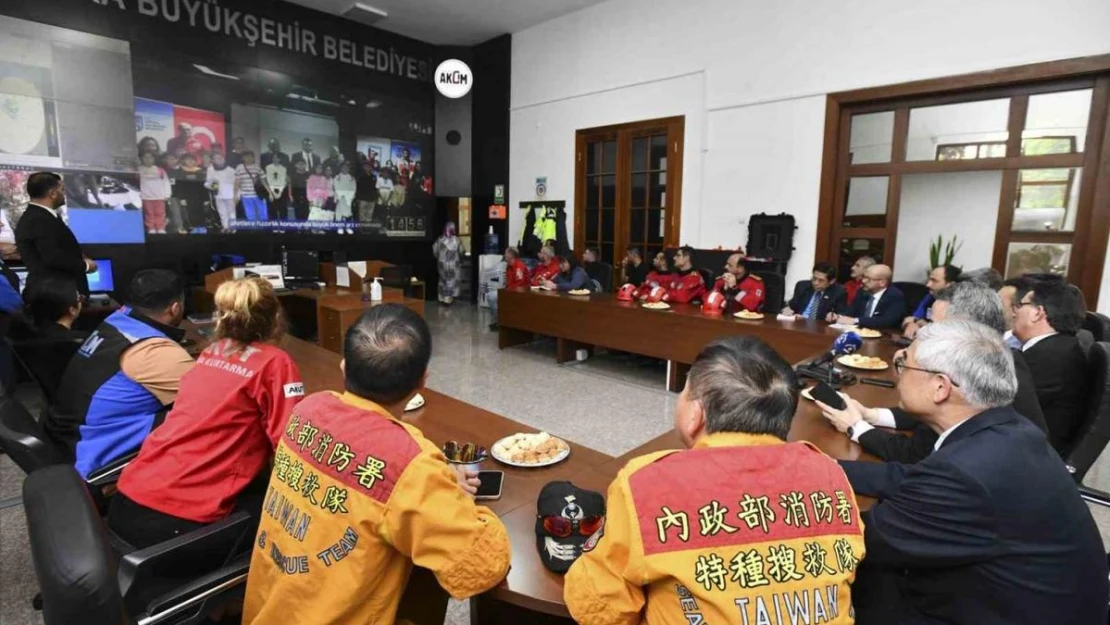 Ankara Büyükşehir Belediyesi, Tayvan Büyükelçiliği ile akıllı, dirençli ve sürdürebilir kentler toplantısı gerçekleştirdi