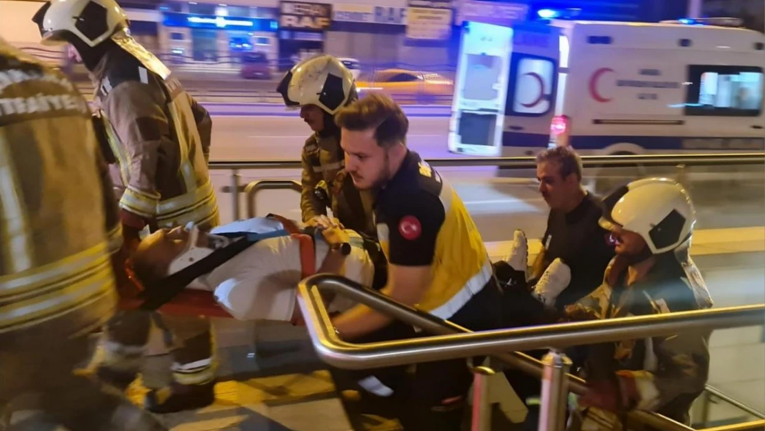 Ankara Büyükşehir Belediyesinin 'Trende Yangın ve Yolcu Kurtarma Tatbikatı' gerçeğini aratmadı