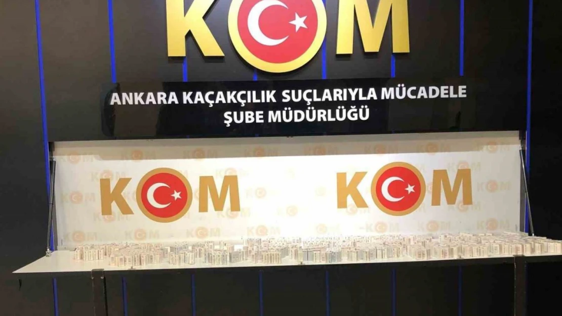 Ankara'da 15 bini aşkın sahte ilaç ele geçirildi