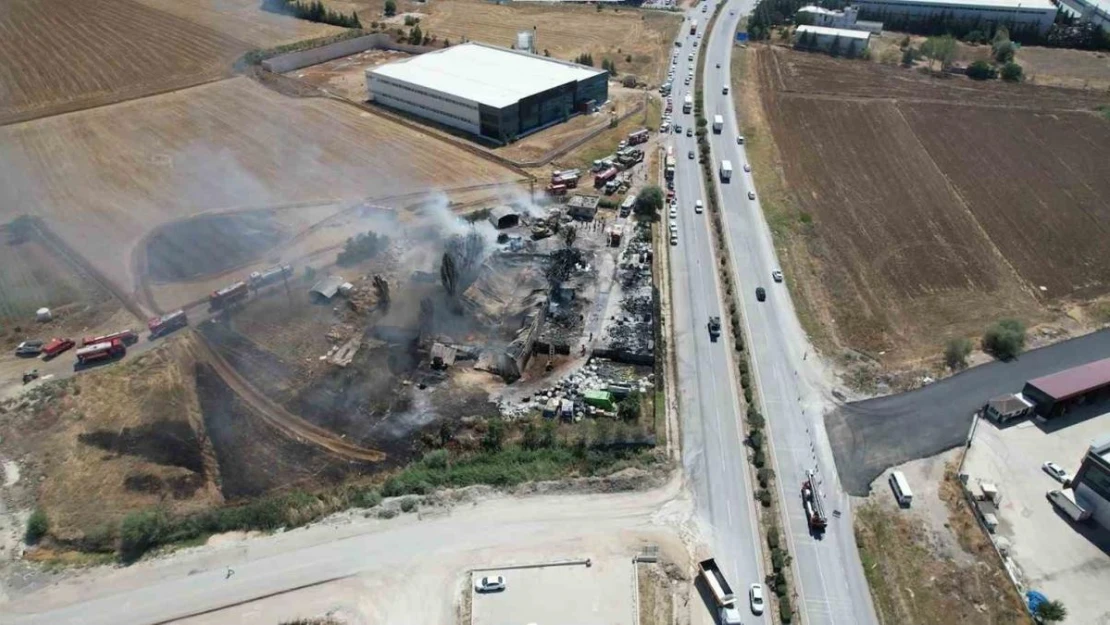 Ankara'da korkutan yangın