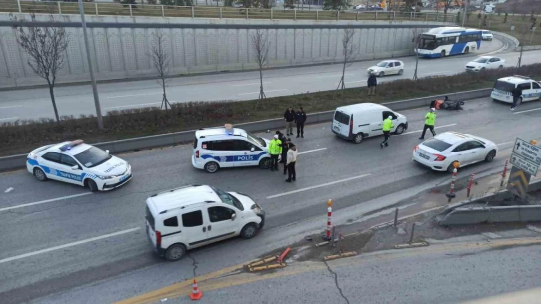 Ankara'da trafik kazası: 1 ölü, 1 ağır yaralı