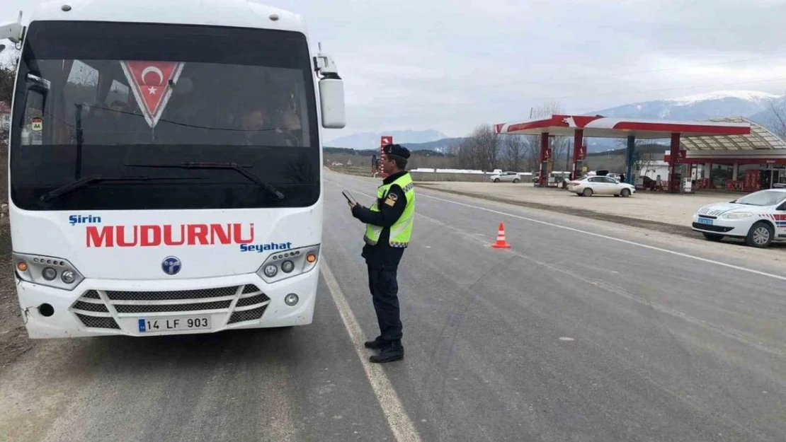 Ankara-Zonguldak'ı birbirine bağlayan yolda sıkı denetim