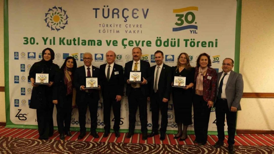 Antalya Büyükşehir Belediyesi 20. çevre ödülünü aldı