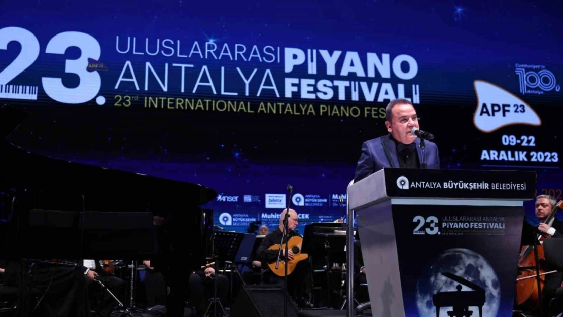 Antalya Piyano Festivali'ne muhteşem açılış