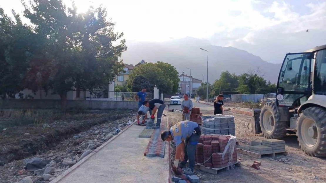 Arslanbucak Mahallesi'nde 2 sokakta altyapı çalışmaları tamamlandı