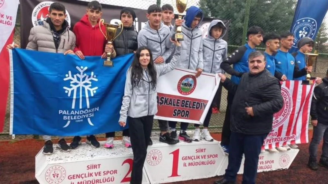 Aşkale atletizm takımı, Türkiye şampiyonu oldu