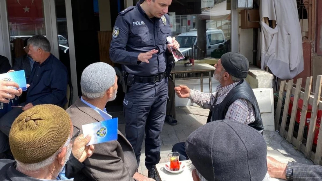 Aşkale polisinden vatandaşa dolandırıcılık uyarısı