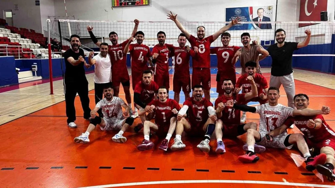 Aşkale voleybolda ikinci ligde