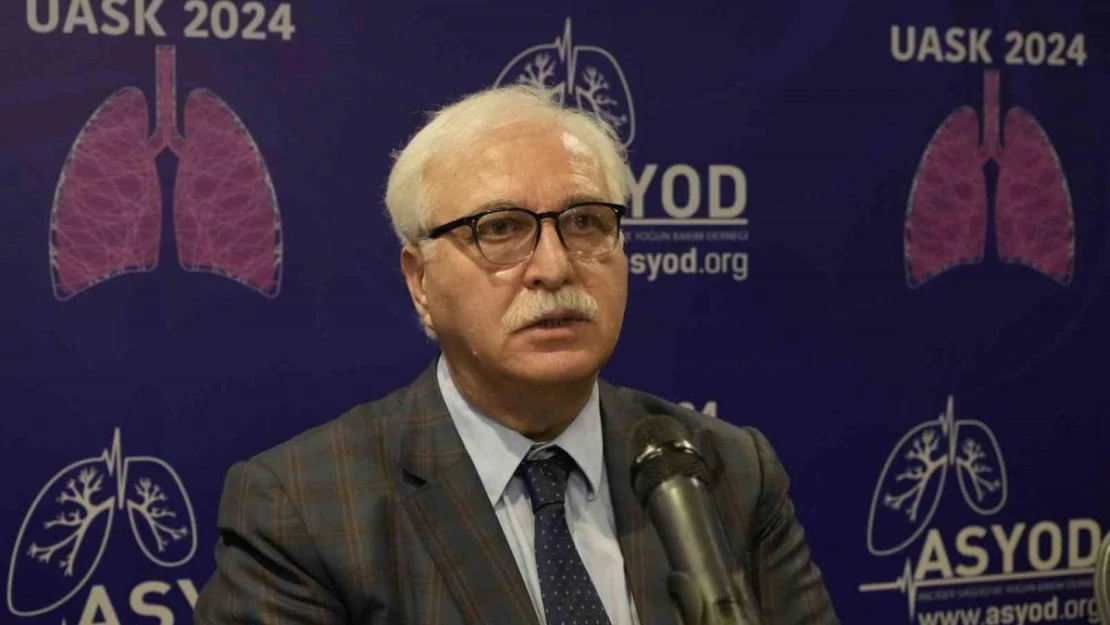 ASYOD Üyesi Prof. Dr. Özlü: 'Öksürük bir alarmdır'