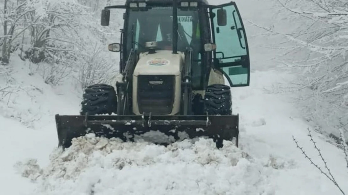 Atakum'da kar mesaisi