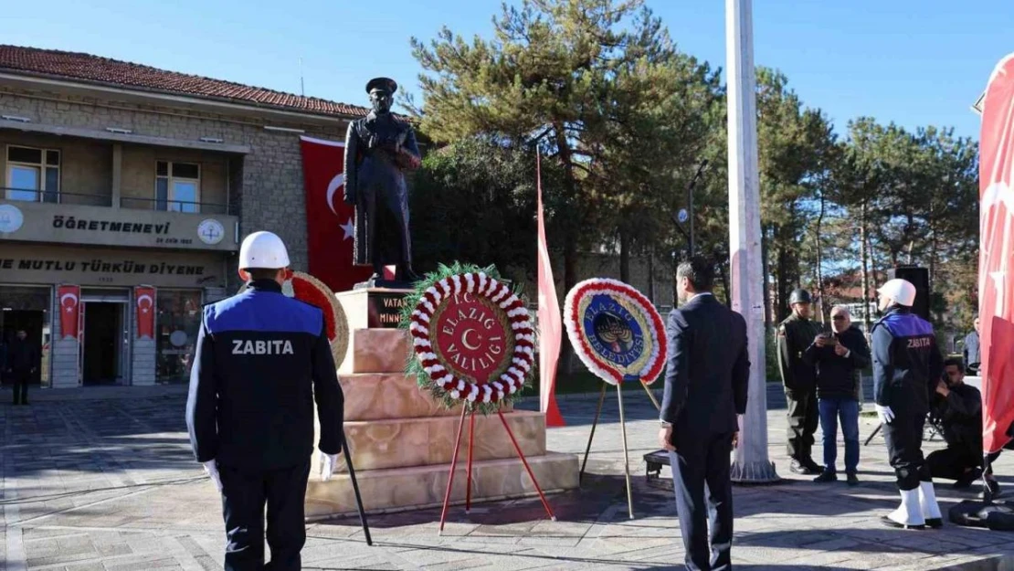 Atatürk'ün Elazığ'a gelişinin 86'ncı yıl dönümü kutlandı