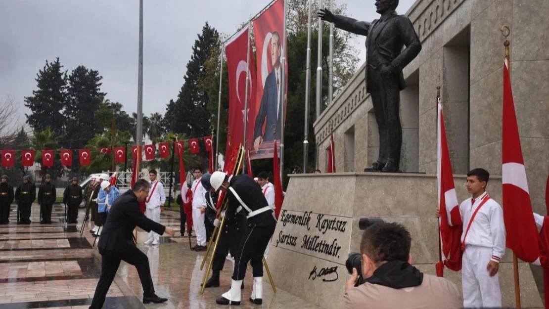 Atatürk'ün Osmaniye'ye gelişinin 99. yıl dönümü kutlandı