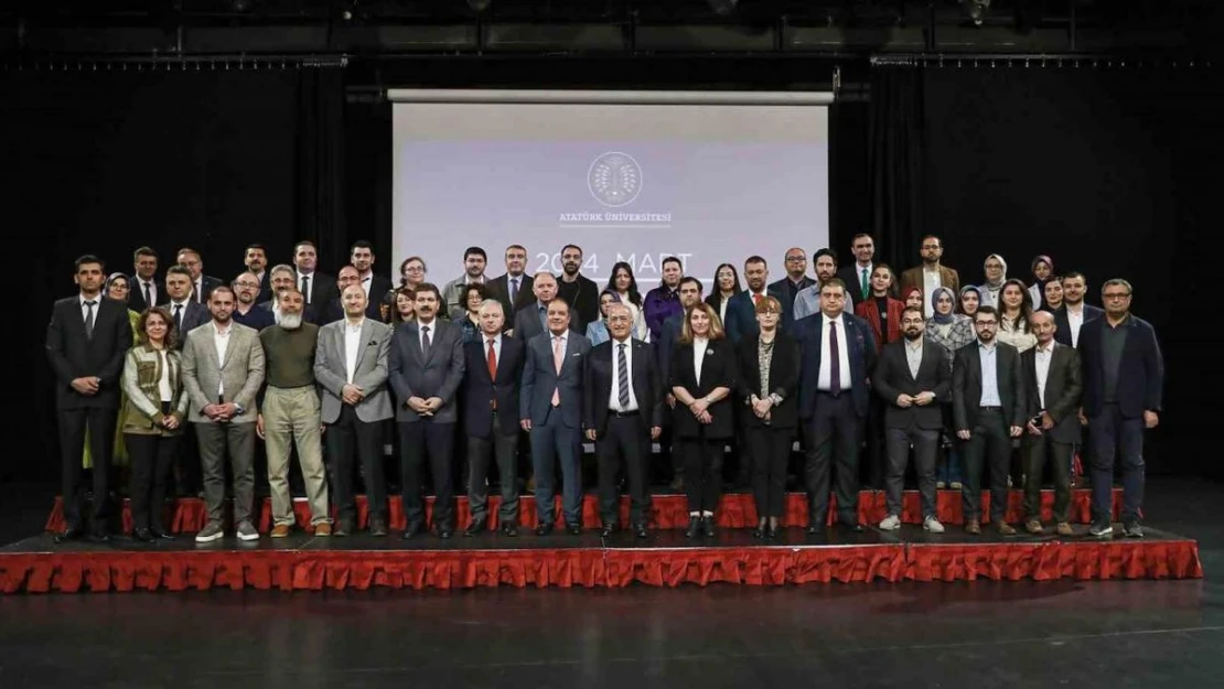 Atatürk Üniversitesi'nde bilimsel teşvik töreni