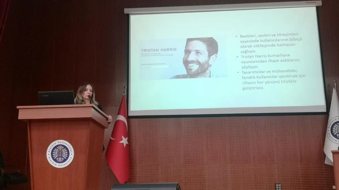 Atatürk Üniversitesi'nde ekran bağımlılığı konferansı