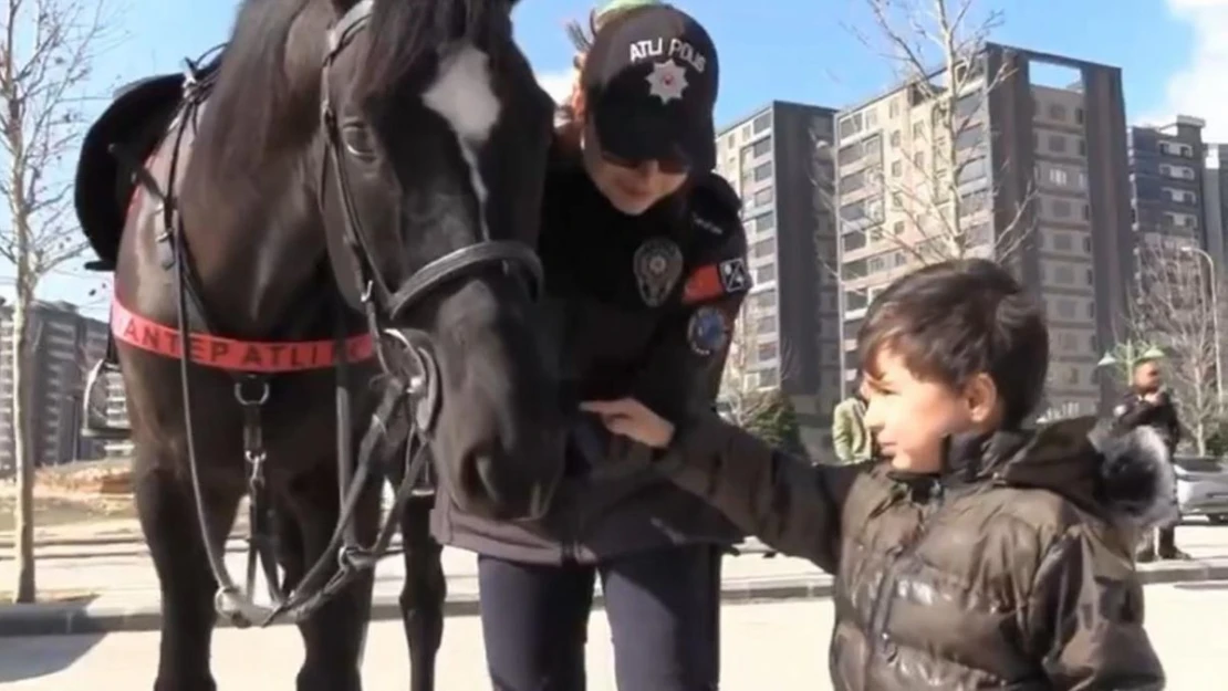 Atlı polisler Gaziantep'te göreve başladı