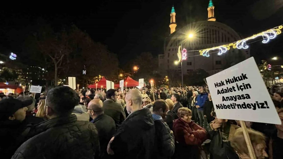 Avcılar'da 'Anayasa Nöbeti' 7. gününde sona erdi