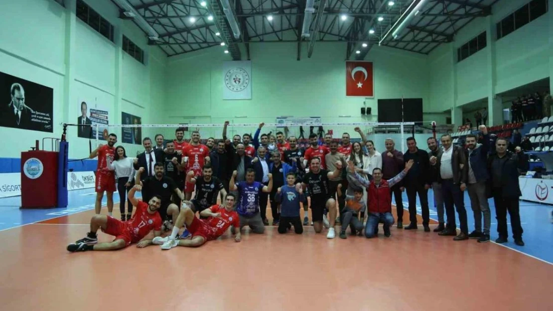 AXA Sigorta Efeler Ligi: Develi Belediyespor 3- Brand Group Alanya Belediyespor:1