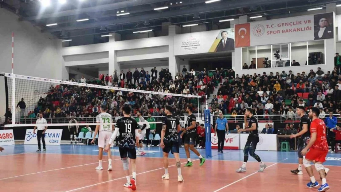 AXA Sigorta Efeler Ligi: RAMS Global Cizre Belediyespor: 3 - Develi Belediyespor: 0