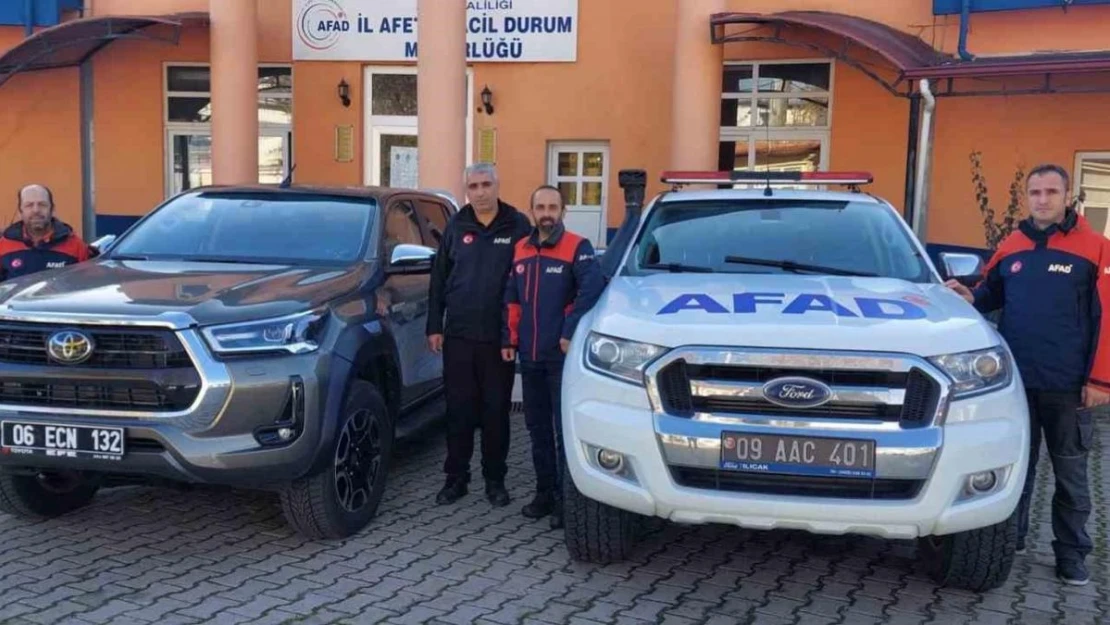 Aydın AFAD'a yeni arazi aracı