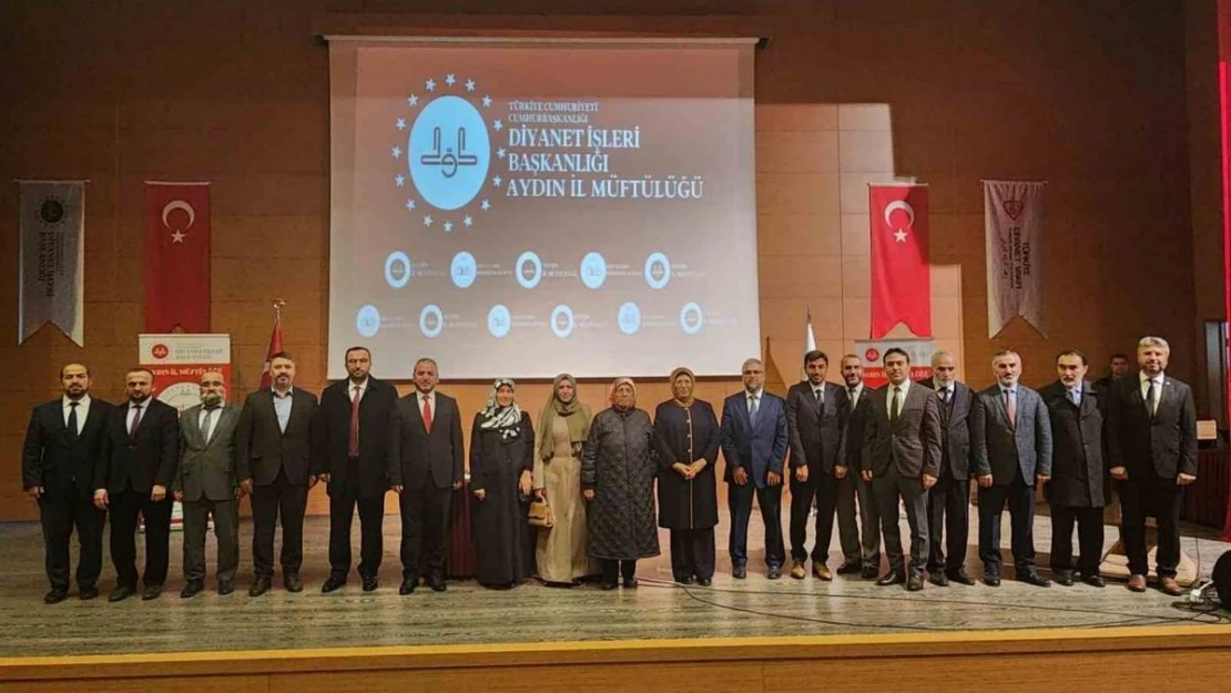 Aydın'da 'Aileyi Ayakta Tutan Değerler' konferansı verildi