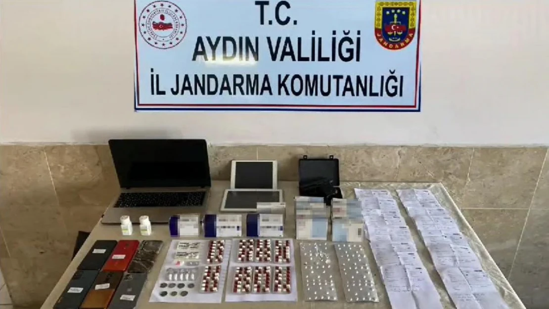 Aydın'da 'yeşil reçeteli ilaç' operasyonunda 10 şüpheli adliyeye sevk edildi