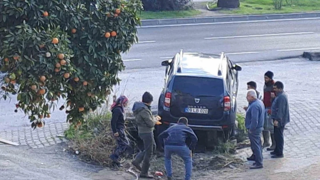 Aydın'da dikkatsizlik kaza getirdi