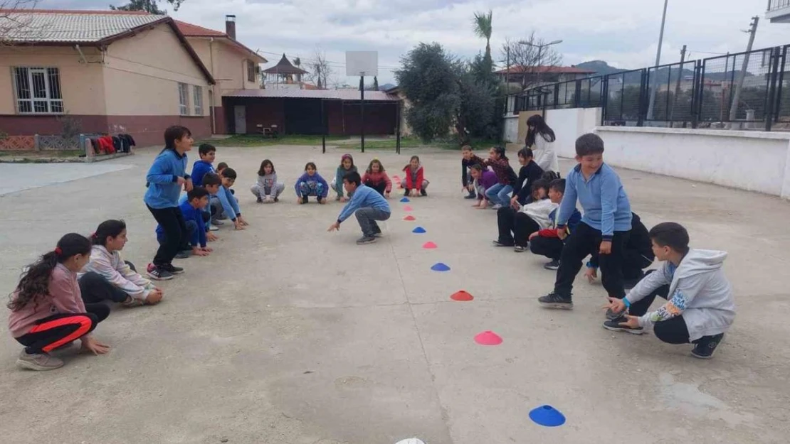 Aydın'da minikler, sporu yaşam tarzı haline getiriyor