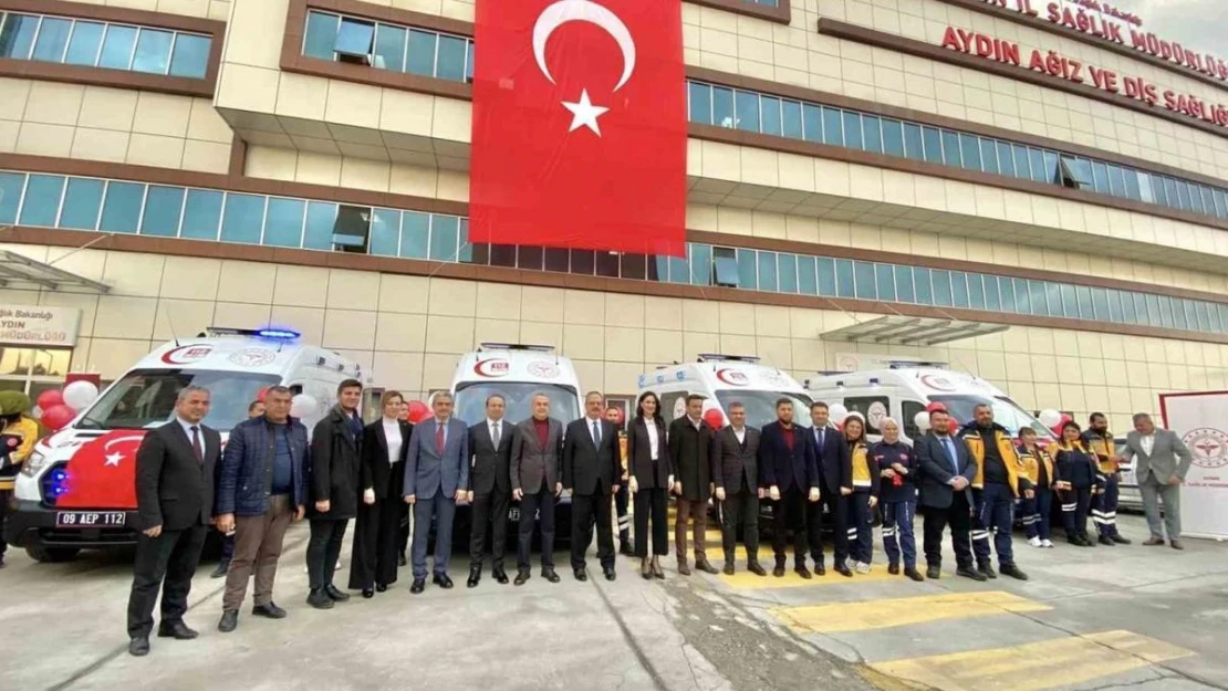 Aydın'ın ambulans filosu güçlendi