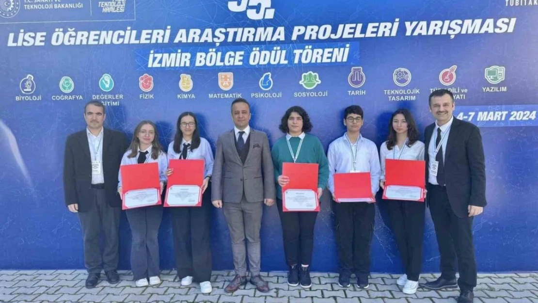 Aydın Sosyal Bilimler Lisesi, 2 projede bölge 3.'sü oldu