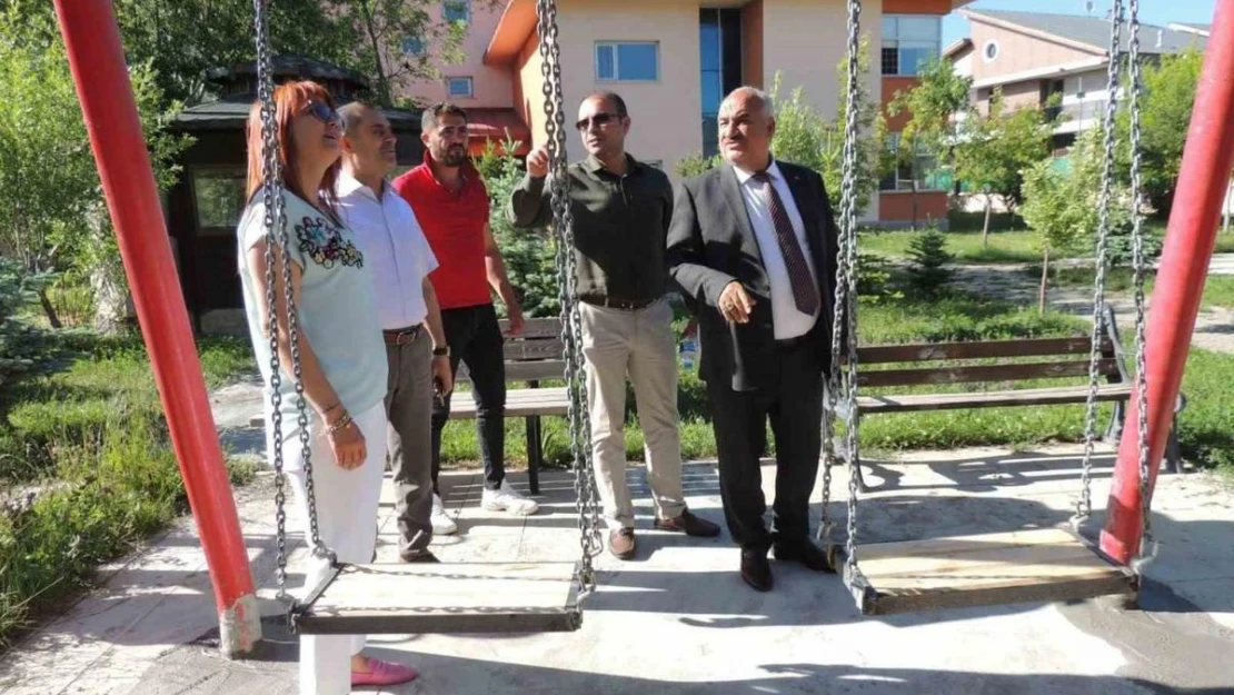 Aziziye Belediyesinden devlet korumasındaki çocuklara park desteği