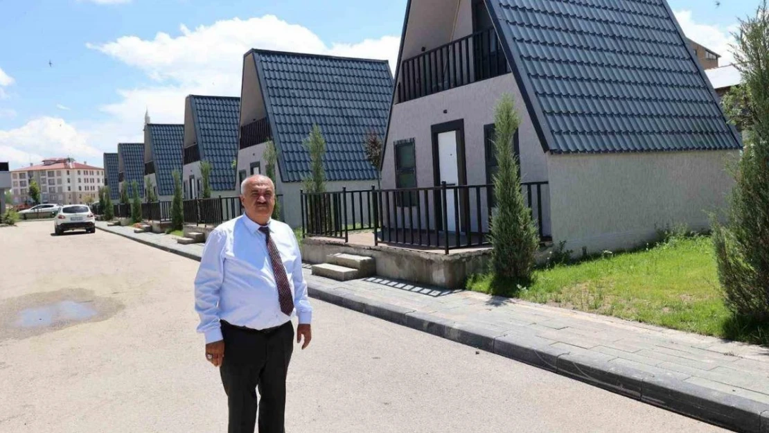 Aziziye'nin Bungalov Evleri hizmete açıldı