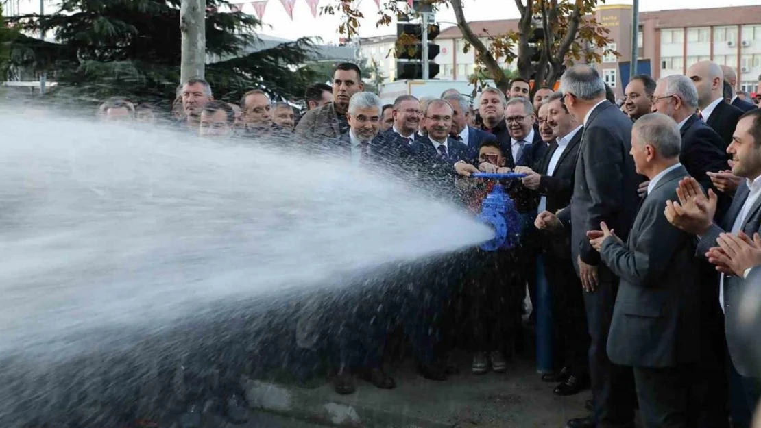 Bafra'da yapılan 1 milyar 165 milyon liralık yatırımlara görkemli açılış