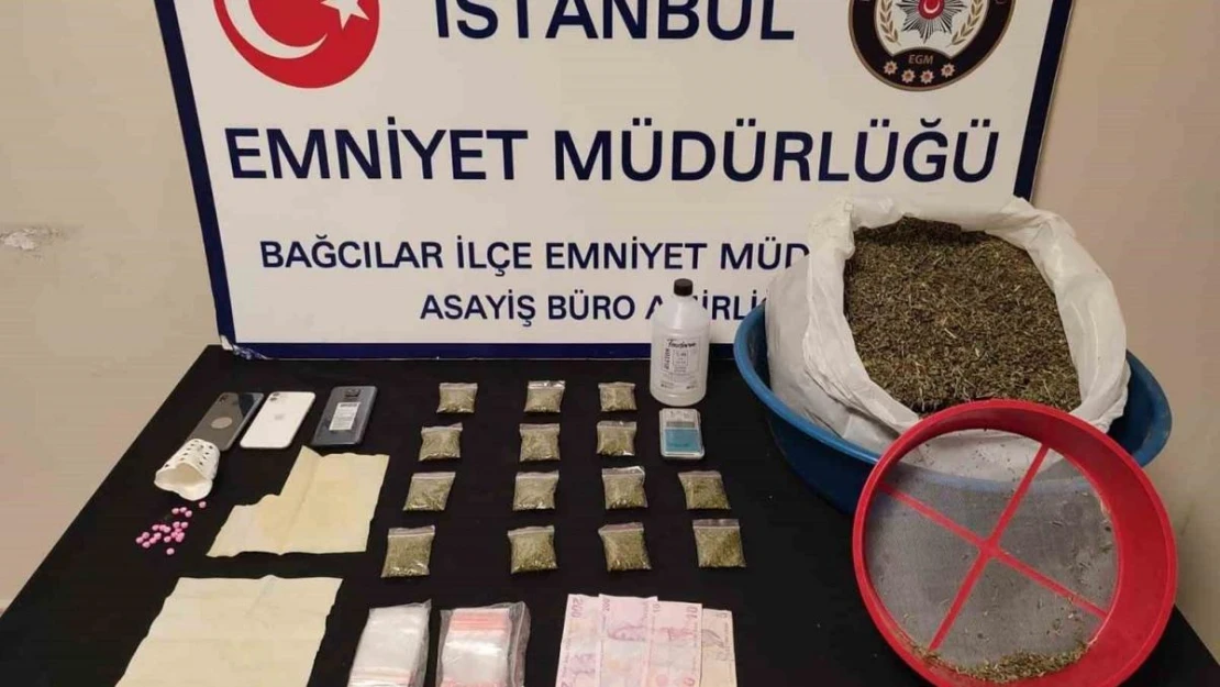 Bağcılar'da uyuşturucu operasyonu: 1 gözaltı