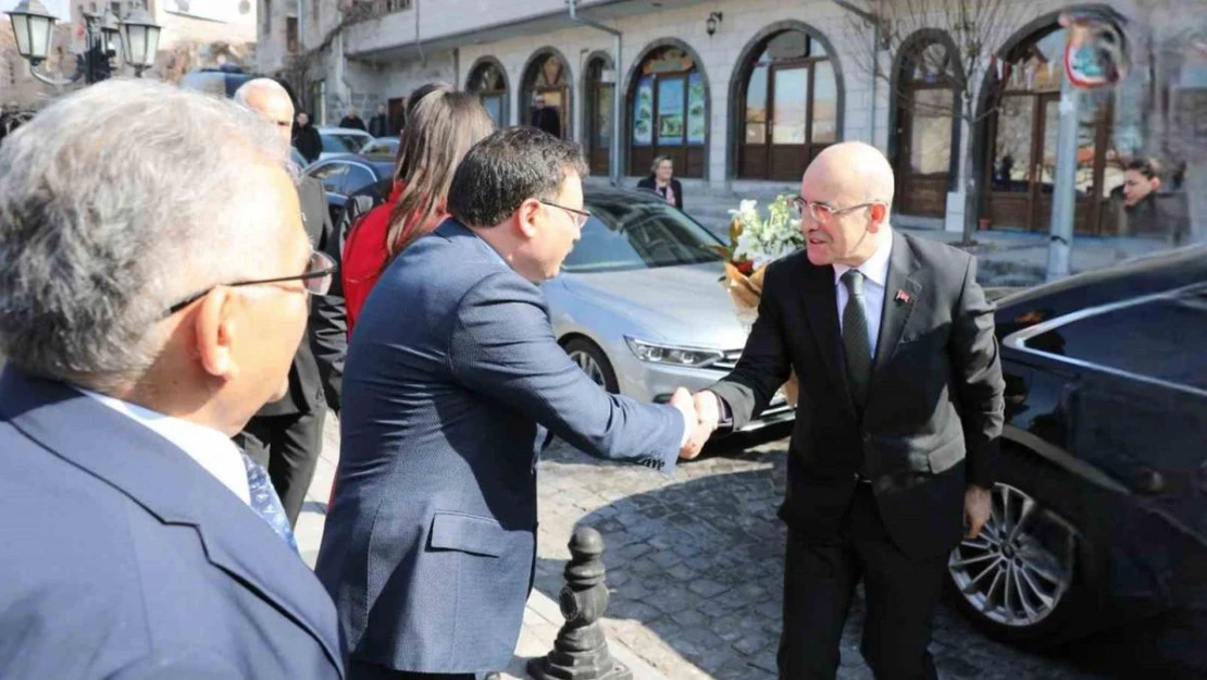 Bakan Şimşek'ten Kayseri Valiliği'ne ziyaret