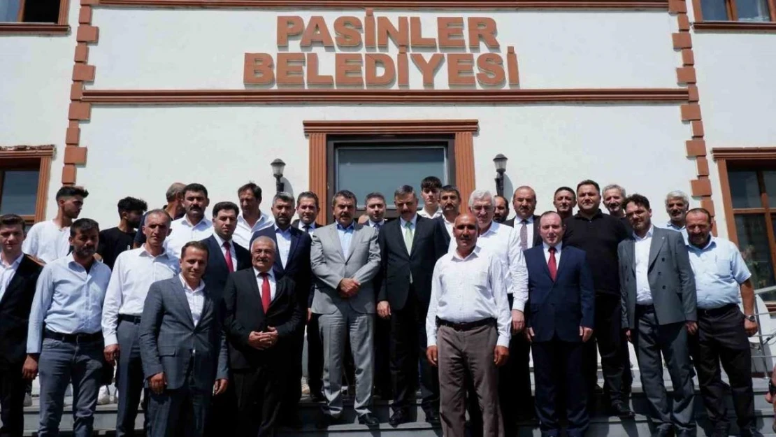 Bakan Tekin'den Pasinler ziyareti