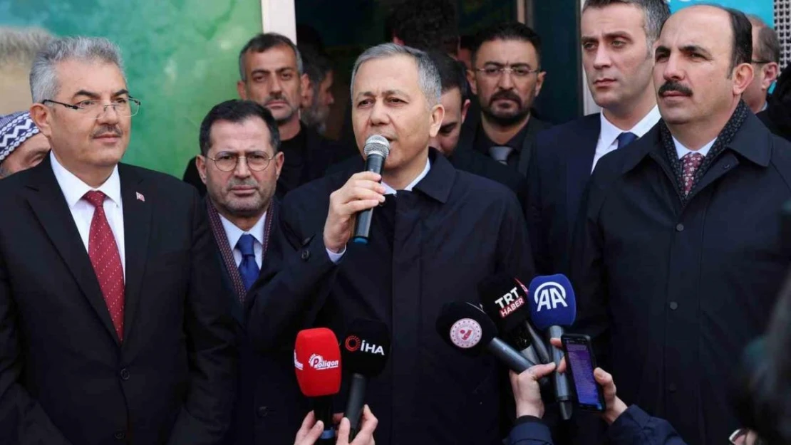 Bakan Yerlikaya: 'PKK başta olmak üzere terör örgütlerinin hiçbirine göz açtırmıyoruz'
