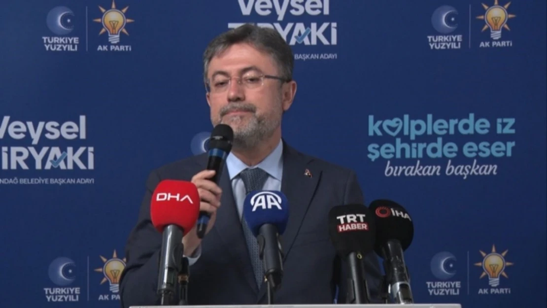 Bakan Yumaklı: 'AK Parti gelecek nesiller için çalışmıştır'