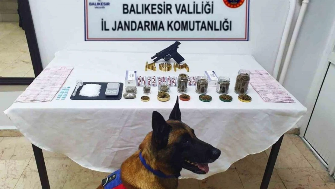 Balıkesir'de uyuşturucu operasyonu: 2 tutuklu