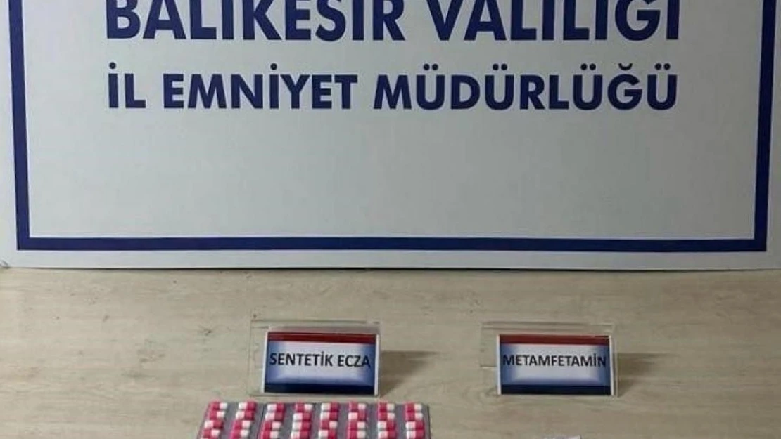 Balıkesir'de uyuşturucu operasyonları: 2 gözaltı