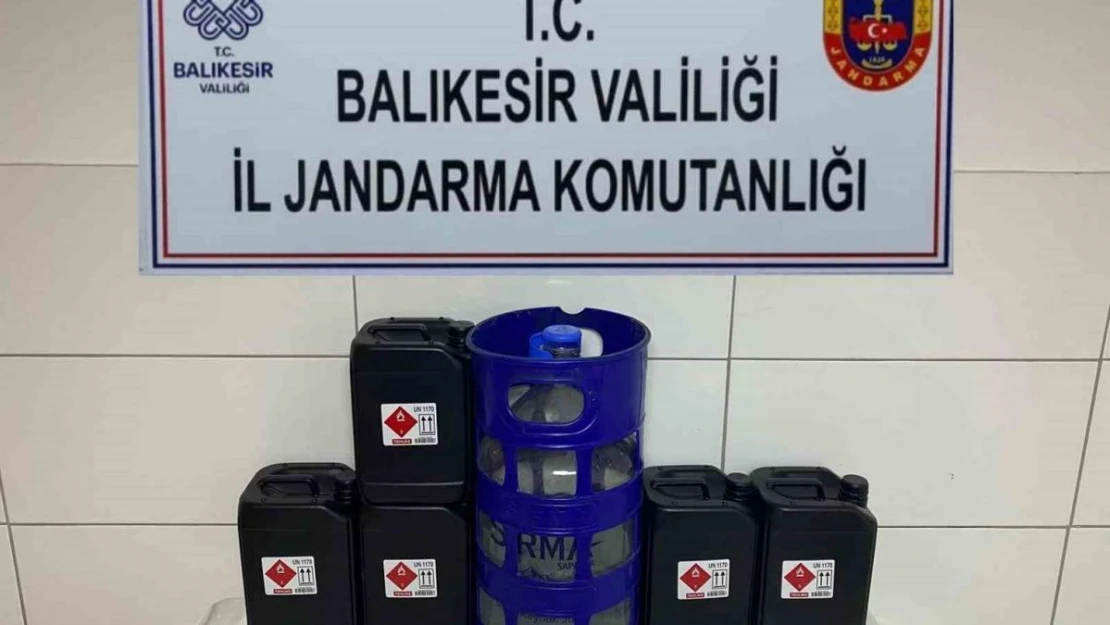 Balıkesir'de yılbaşı öncesi kaçak ve sahte alkol operasyonu