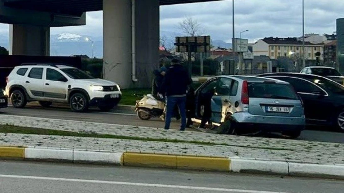 Bandırma'da trafik kazası: 2 yaralı