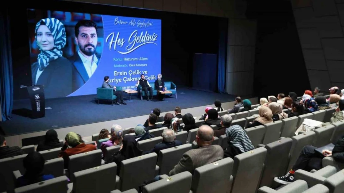 Başakşehir'de Aile Söyleşileri programı düzenlendi