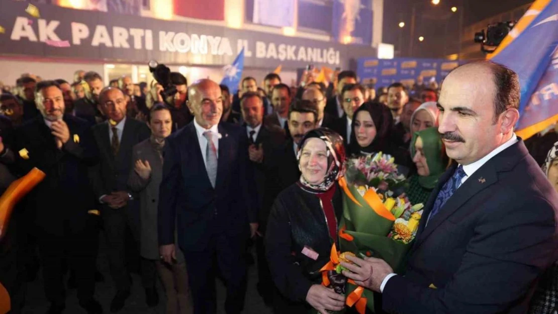 Başkan Altay: 'İlk günkü aşkla Konya'ya hizmet etmeye devam edeceğiz'