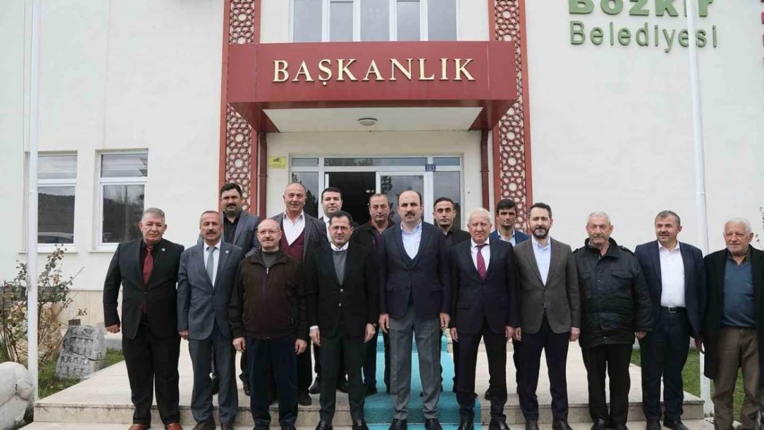 Başkan Altay Bozkır'da vatandaşlarla buluştu