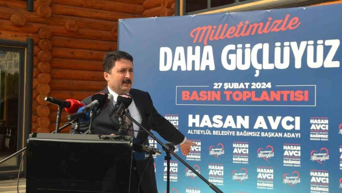 Başkan Avcı, 'Bağımsızız ama yalnız değiliz'