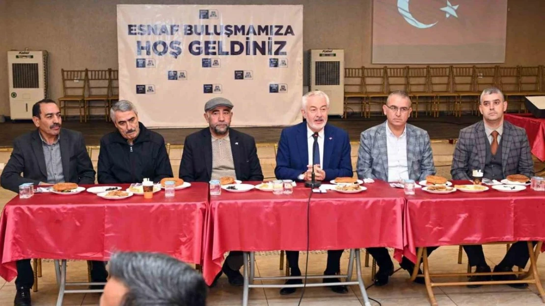 Başkan Başdeğirmen, Sanayi Sitesi esnafıyla bir araya geldi